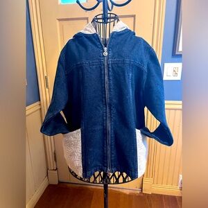 COOGI Australia Y2K denim hooded denim jacket